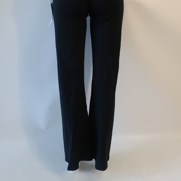 NWT Womens Nancy Rose Performance "Rocker Pant" Black Flare Pants Sz 10 - Picture 9 of 10